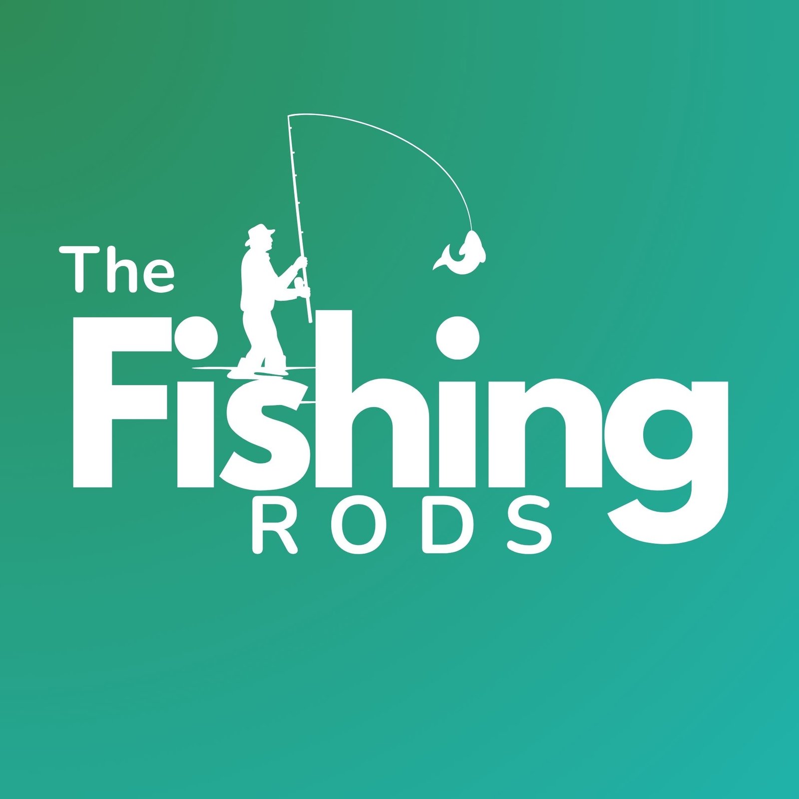 the fishing rod logo